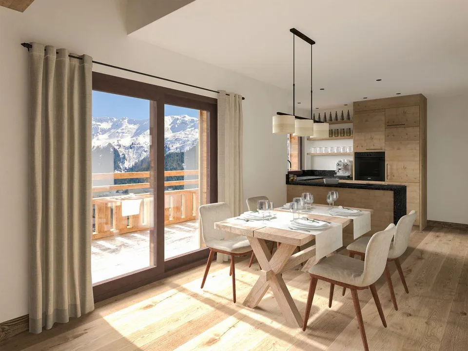 3.5 Zimmerwohnung Maisonette im Dachgeschoss im Haus Madrisa Stern