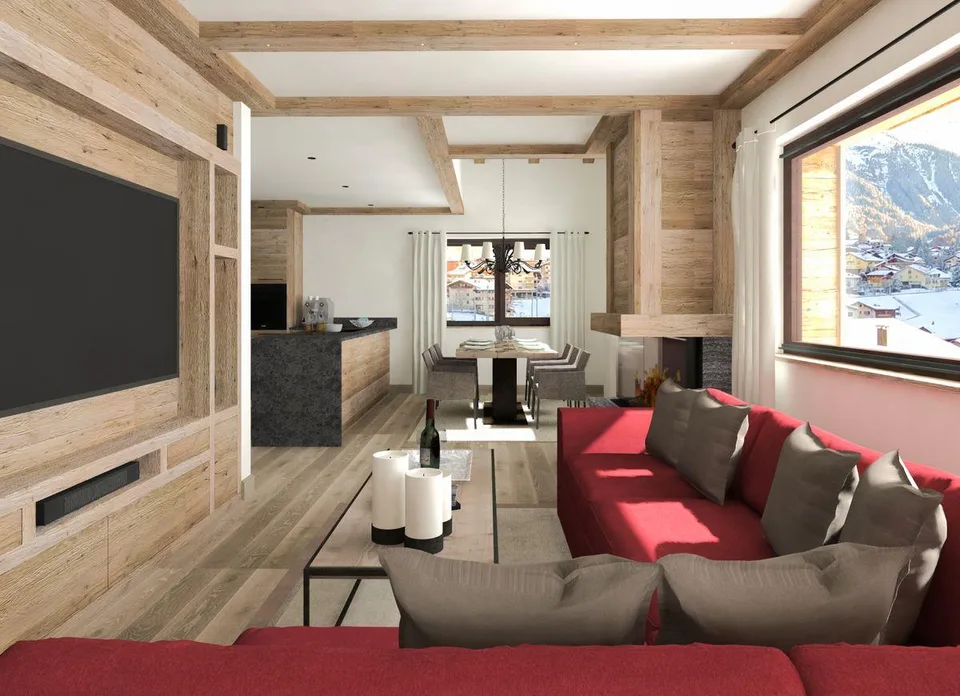 5.5 Zimmerwohnung Maisonette im Dachgeschoss im Haus Madrisa Alpenb... – Foto 6 von 13