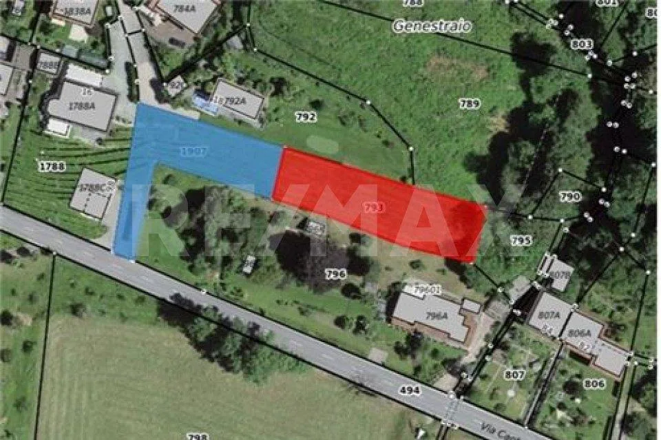 1'708 m² di terreno edificabile con vigneto – Tresa (Ponte Cremenaga) – Foto 7 von 8