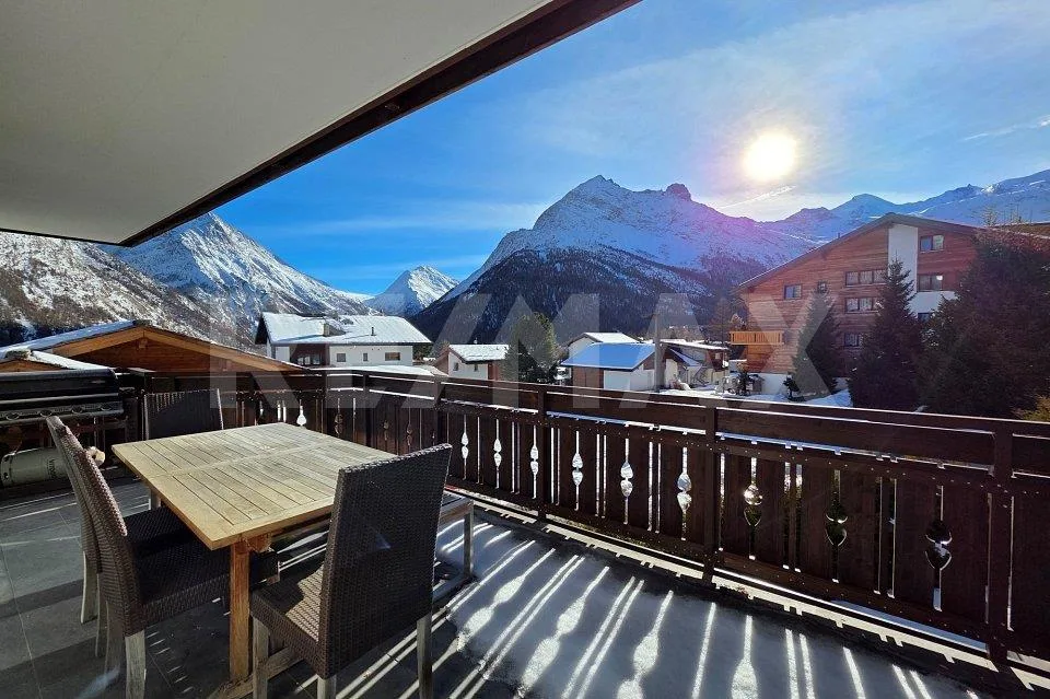 Luxus-Ferienwohnung in Saas-Fee: Alpin & modern – Foto 10 von 13
