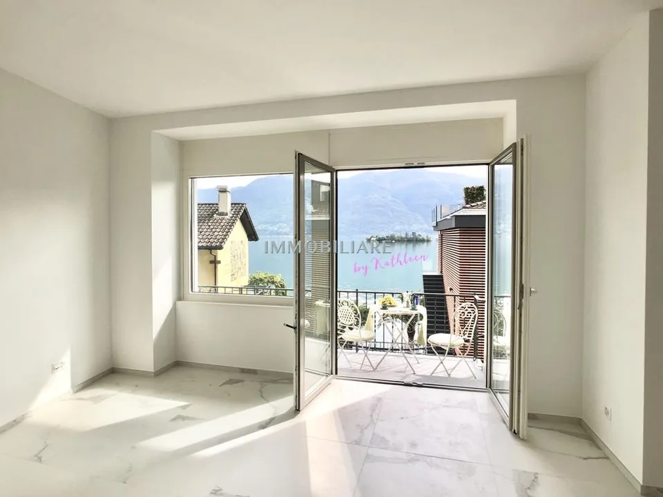 Sanierte Wohnung mit Seeblick und Garage, Seezugang öffentl. gegenüber