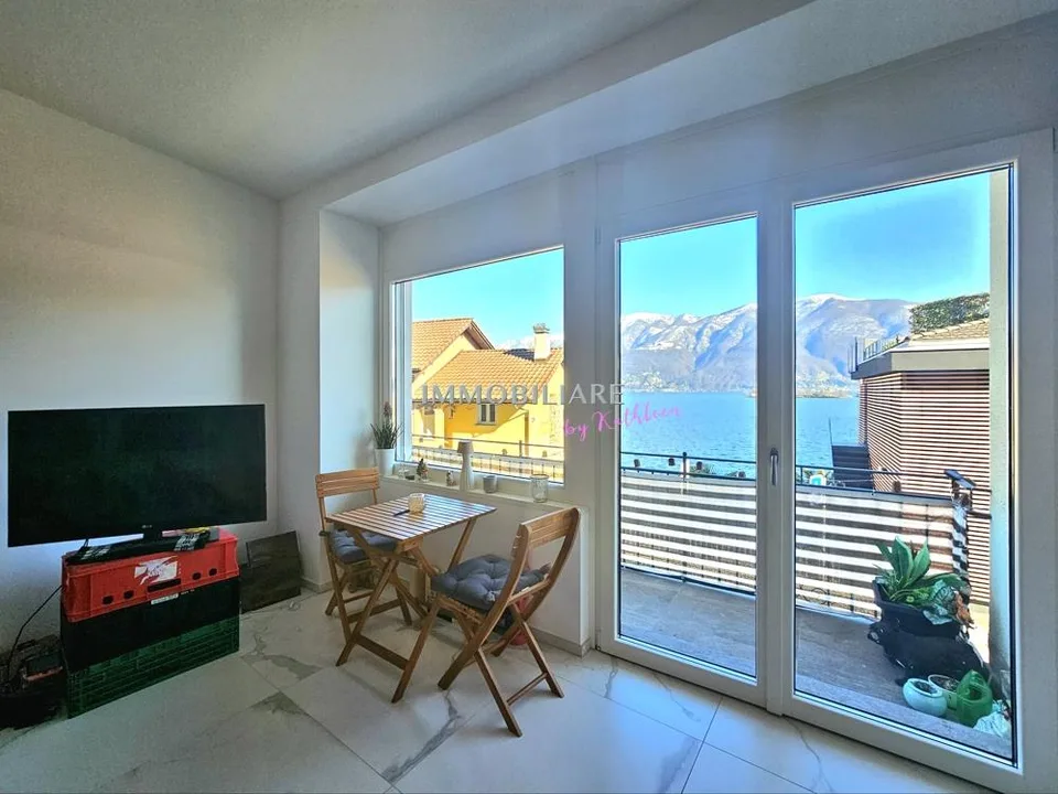 Sanierte Wohnung mit Seeblick und Garage, Seezugang öffentl. gegenüber