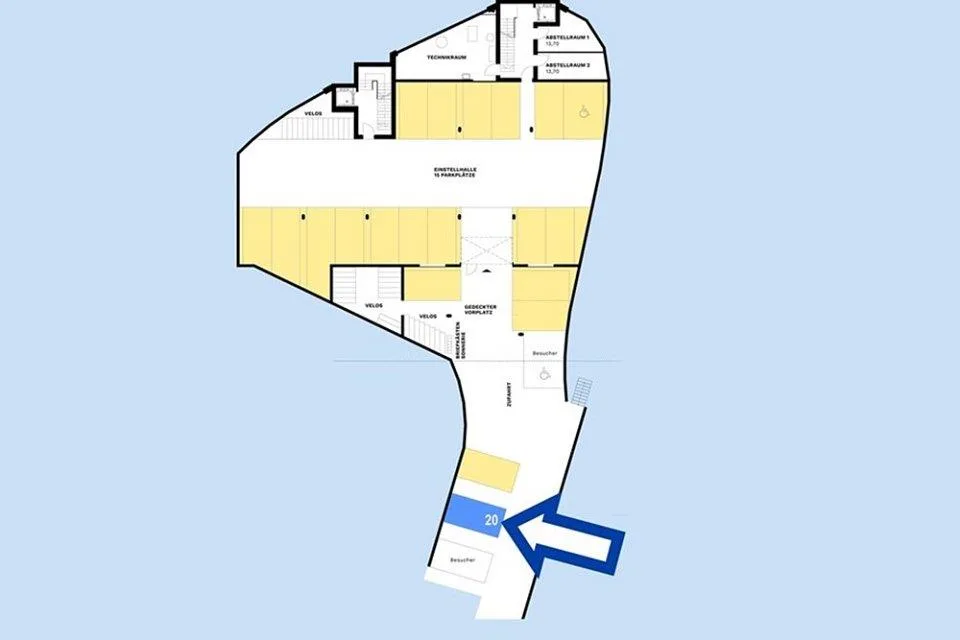 Extragrosse Einstellhallenplätze nahe Aarau