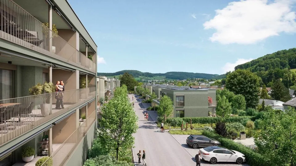 Baubewilligtes Projekt Gemsacker: 2.5-Zimmer-Erdgeschosswohnung A2-02