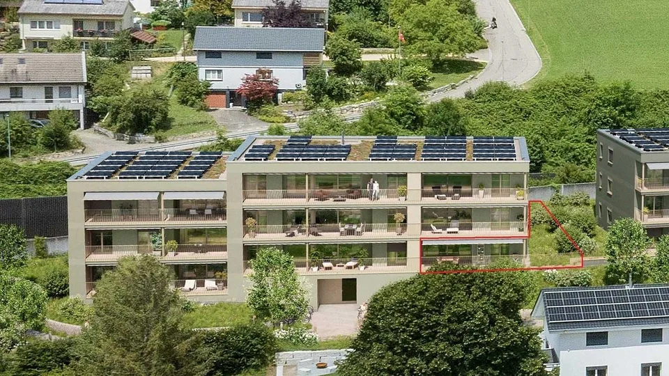 Baubewilligtes Projekt Gemsacker: 3.5-Zimmer-Gartenwohnung A1-03