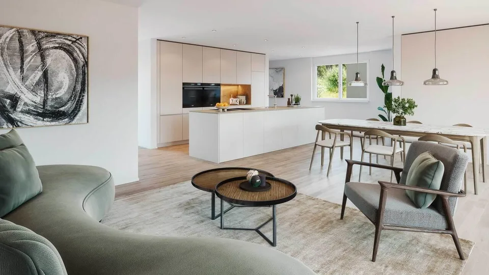 Baubewilligtes Projekt Gemsacker: 5.5-Zimmer-Doppelhaus B6