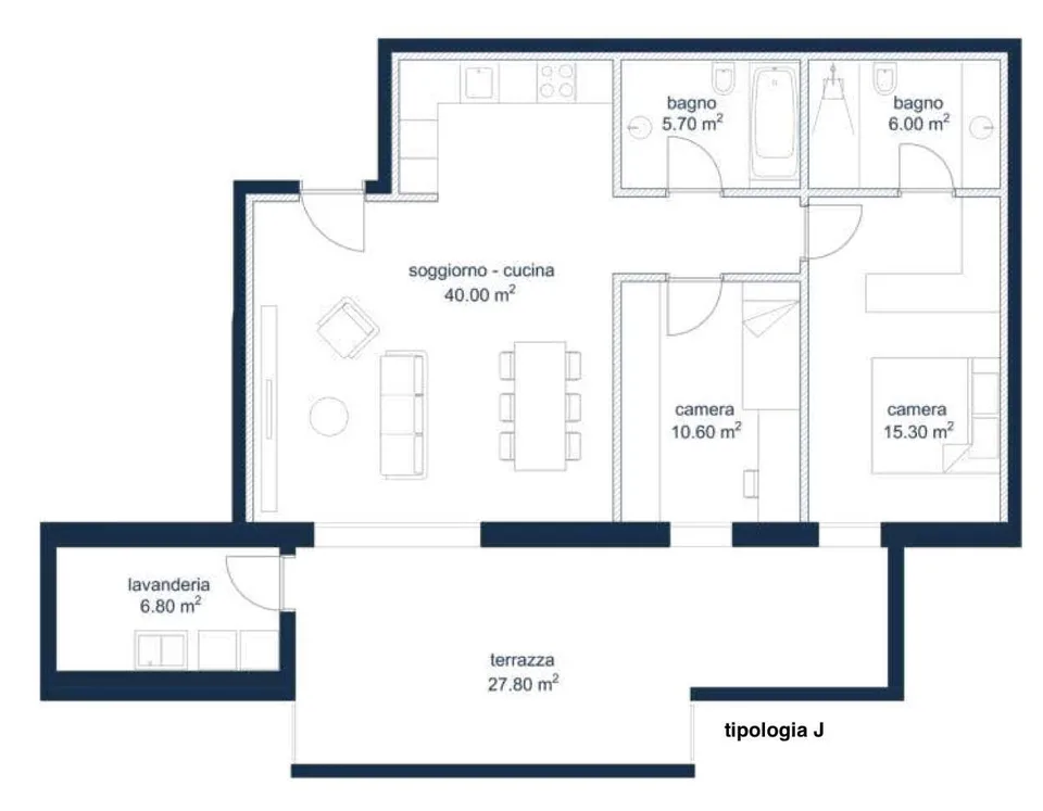 Incantevole appartamento di 3.5 con giardino di nuova costruzione a Bi – foto 11 di 11