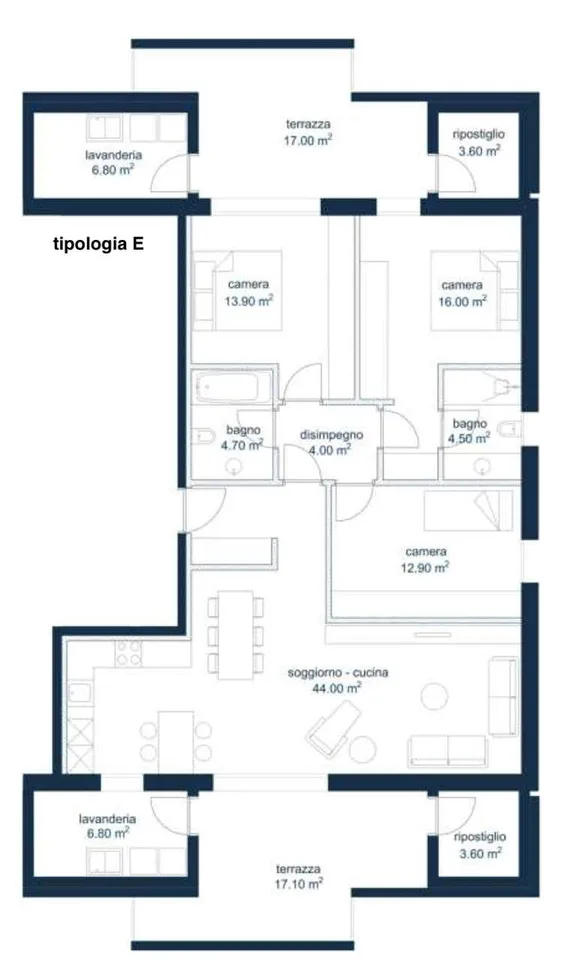 Nuovo appartamento in vendita di 4.5 locali a Biasca – foto 7 di 9