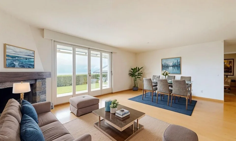 Panoramablick und privater Garten - eine außergewöhnliche Lebensumgebung!