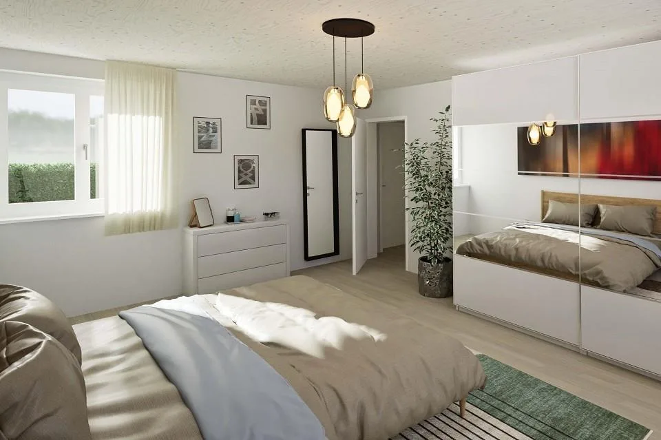 Neue 3.5 Zimmer-Dachwohnung - Innenausbau nach Wunsch