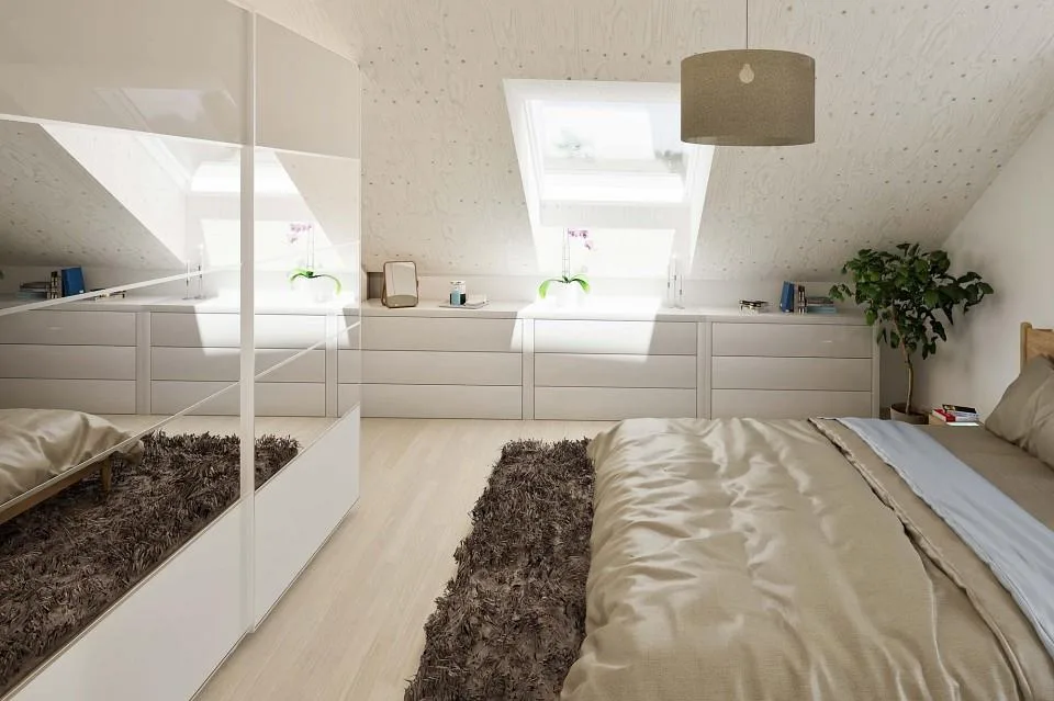 Neue 3.5 Zimmer-Dachwohnung - Innenausbau nach Wunsch
