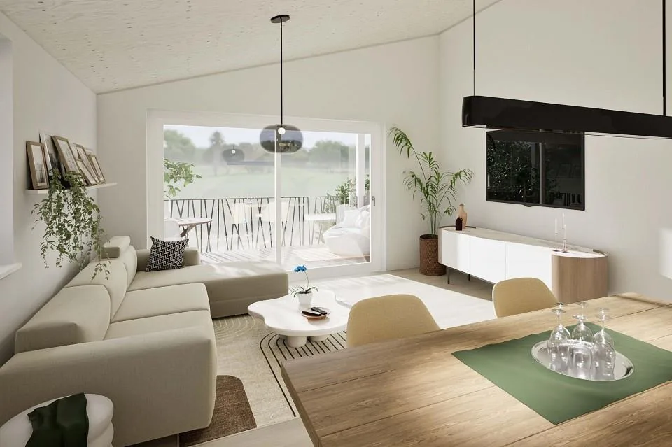 Neue 3.5 Zimmer-Dachwohnung - Innenausbau nach Wunsch