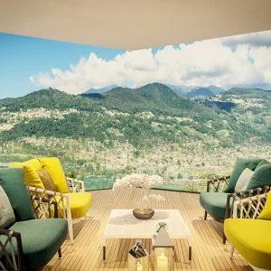 Nuovo appartamento 3.5 locali con vista lago in collina d`Oro