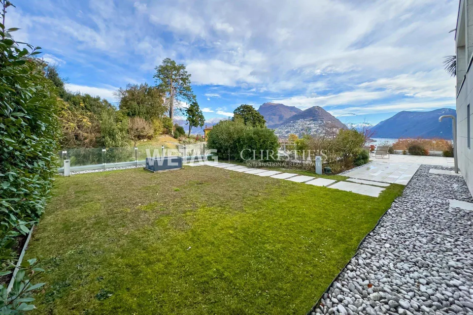 Zum Verkauf in Lugano: Moderne Duplex-Wohnung mit privatem Garten &... – Foto 11 von 13