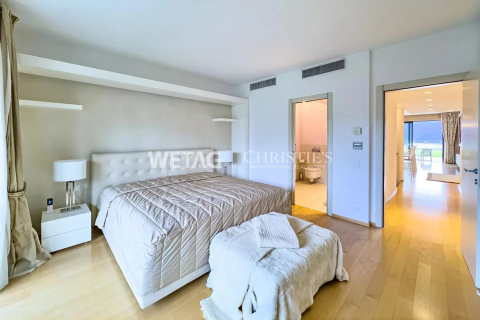 Zum Verkauf in Lugano: Moderne Duplex-Wohnung mit privatem Garten &...