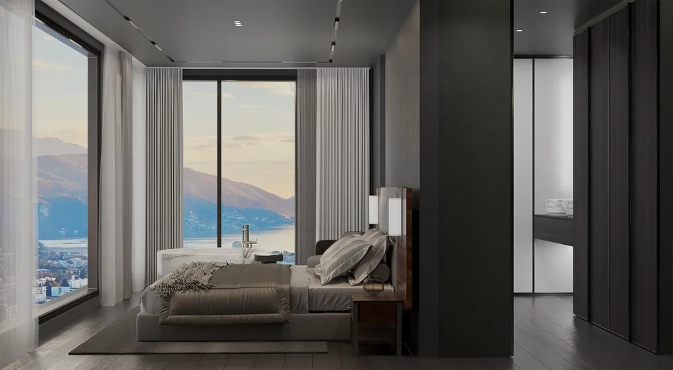 LUXURY LAKE VIEW VILLA IN LUGANO - CANOBBIO