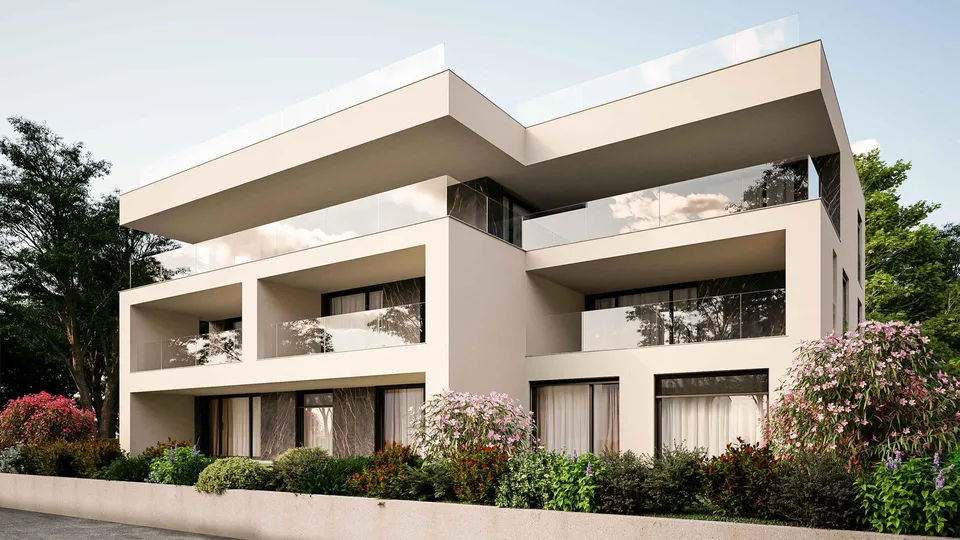 STUPENDO NUOVO APPARTAMENTO IMMERSO NEL VERDE CON GIARDINO PRIVATO