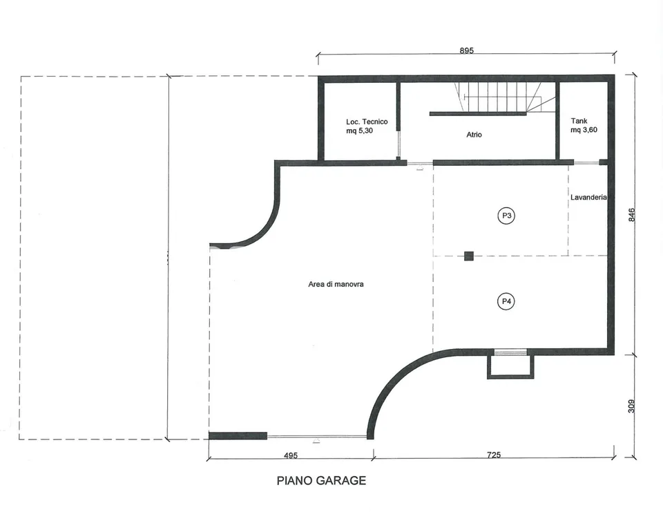 Viganello Albonago: Reihenhaus mit Terrasse und offenem Blick – Foto 13 von 16