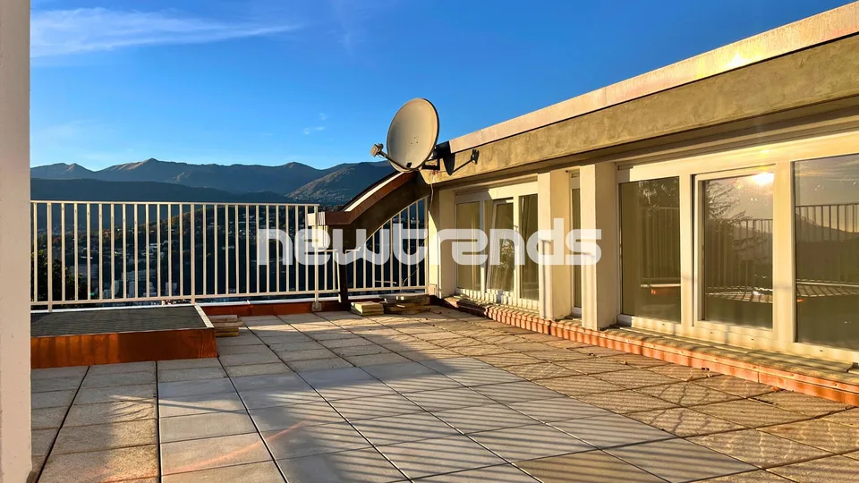 Viganello Albonago: Reihenhaus mit Terrasse und offenem Blick – Foto 12 von 16