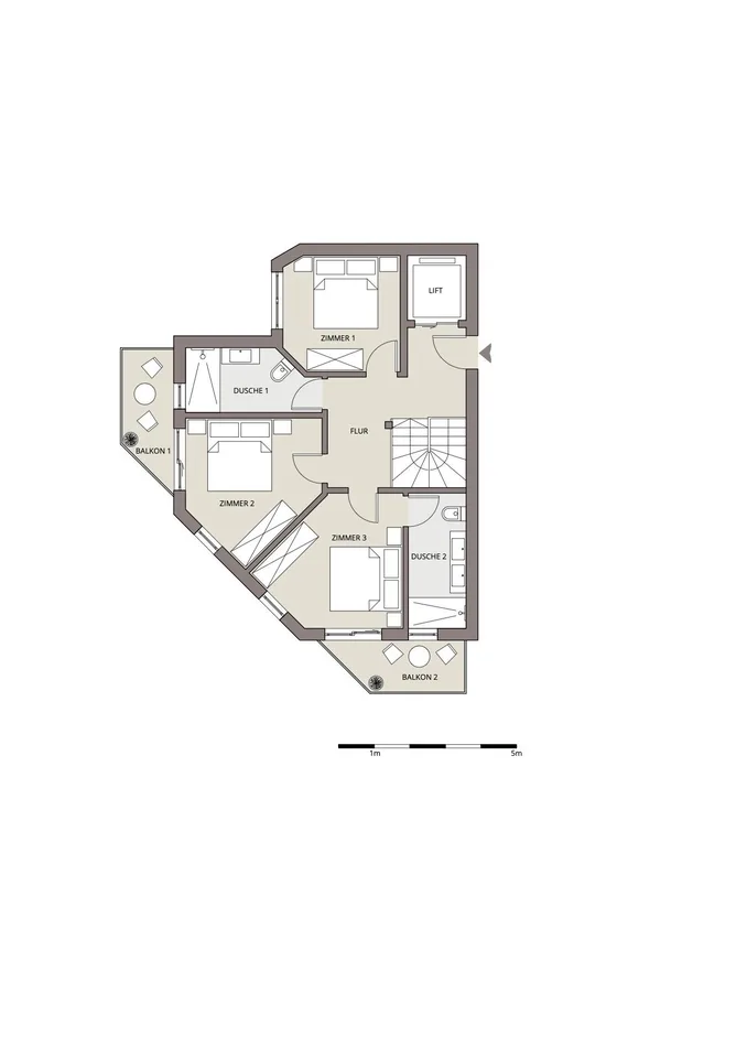 Erstwohnung | Neubau 1660 | 4.5-Zimmerwohnung Duplex-Attika