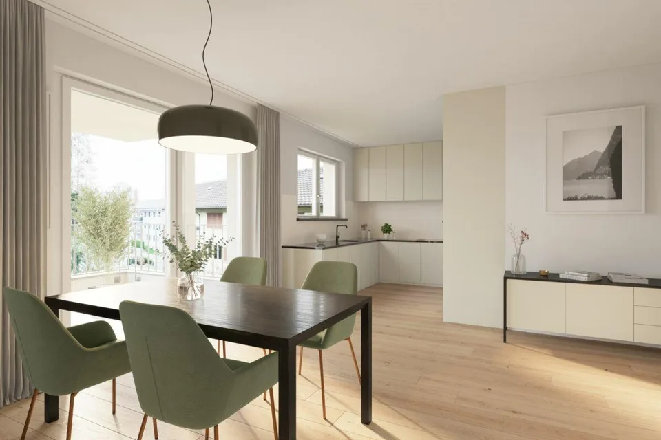 Moderne Neubau-Eigentumswohnung mit Seesicht