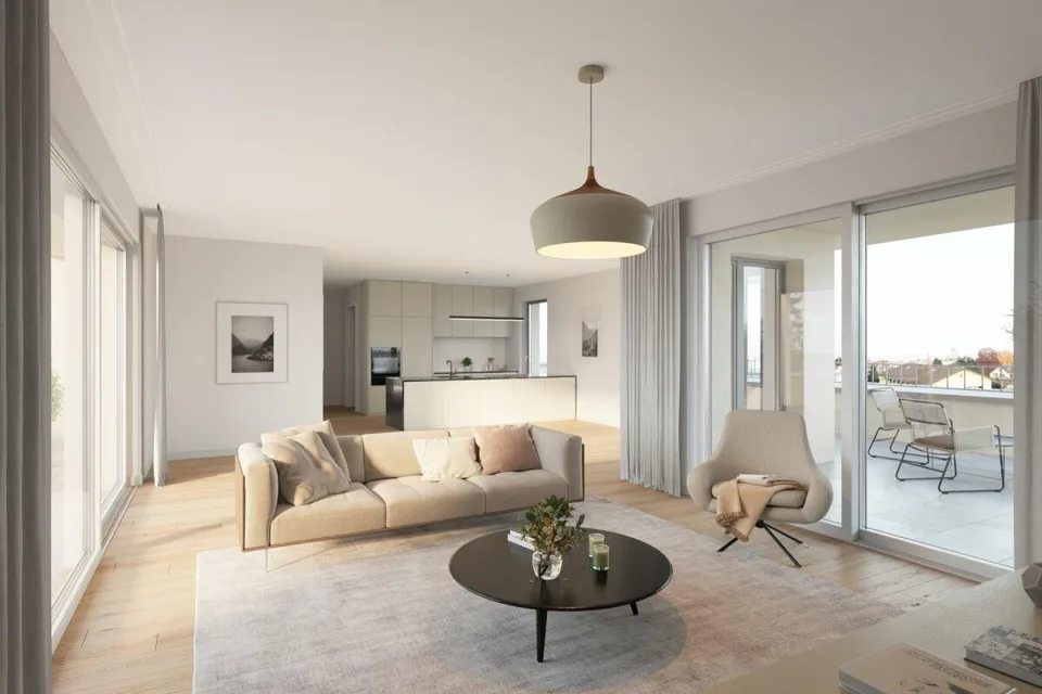 Moderne Neubau-Eigentumswohnung mit Seesicht