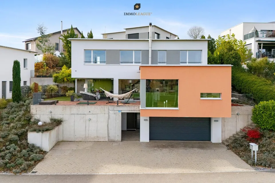 Architektur und Weite – Wohnen mit Blick bis zum Säntis.