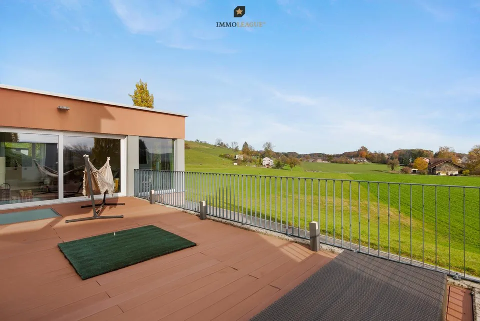 Architektur und Weite – Wohnen mit Blick bis zum Säntis.