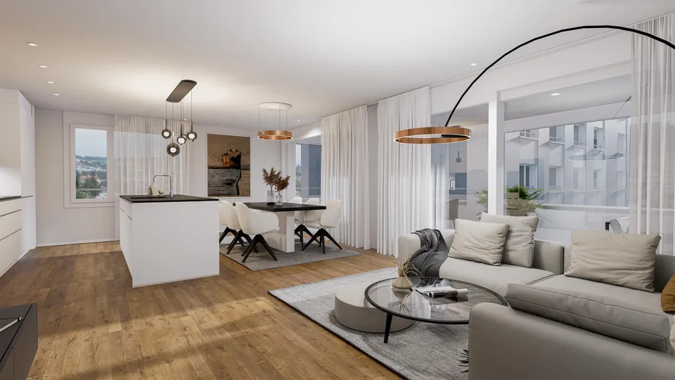 Wohnüberbauung ALZBACHFELD - 5.5-Zimmer-Eigentumswohnungen
