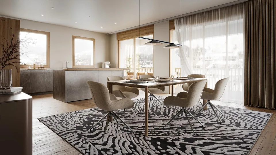 Appartement de 3 1/2 pièces ATTIQUE NOUVELLE CONSTRUCTION HAUS MOROSANI, N° 5.01 (Résidence secondaire)