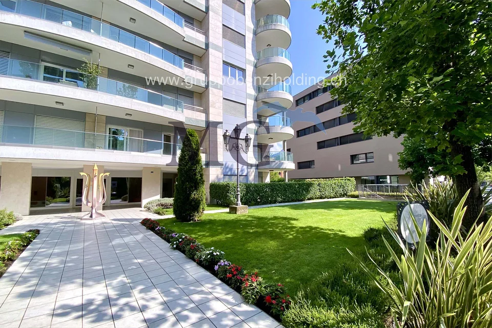 Appartamento con giardino a pochi passi dal Lago di Lugano