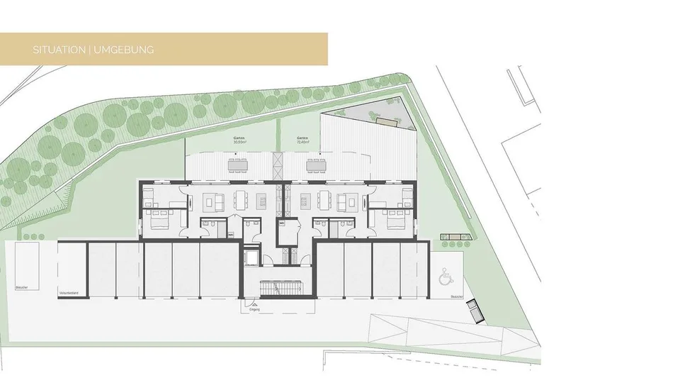 2½-Zimmer Obergeschosswohnung mit grossem Balkon in Berikon – foto 11 di 13