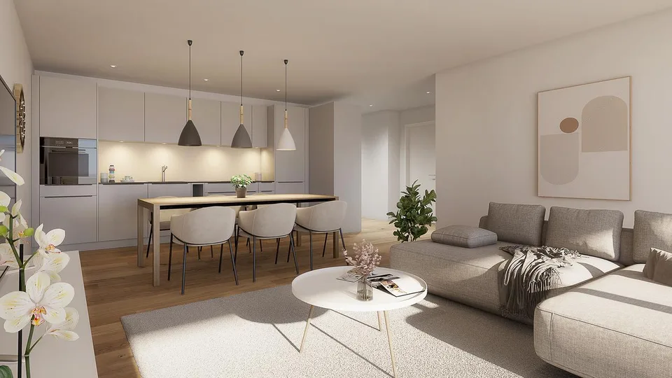 2½-Zimmer Obergeschosswohnung mit grossem Balkon in Berikon