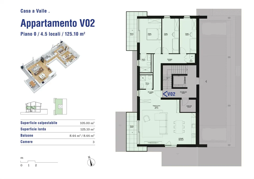 Nuovi appartamenti 4.5 locali a Cadenazzo in posizione strategica – photo 11 of 12
