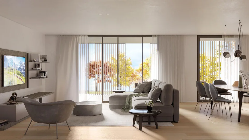 4.5 Locali con Giardino Privato | Residenza Sorgente, Comano – Foto 15 von 16