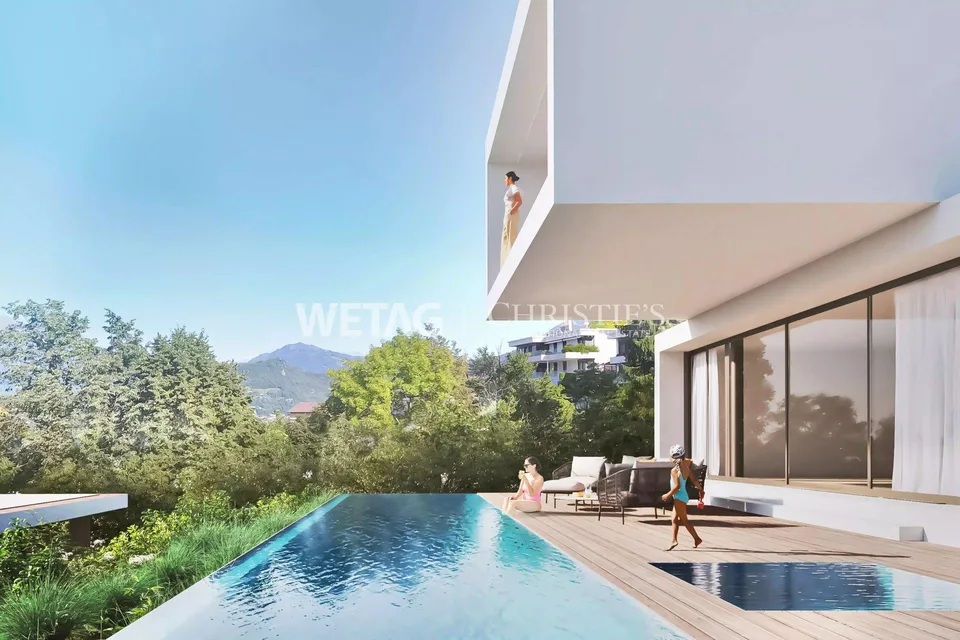 Lugano: 679 m² Bauland mit bewilligtem Bauprojekt & erteilter Baube... – Foto 6 von 12