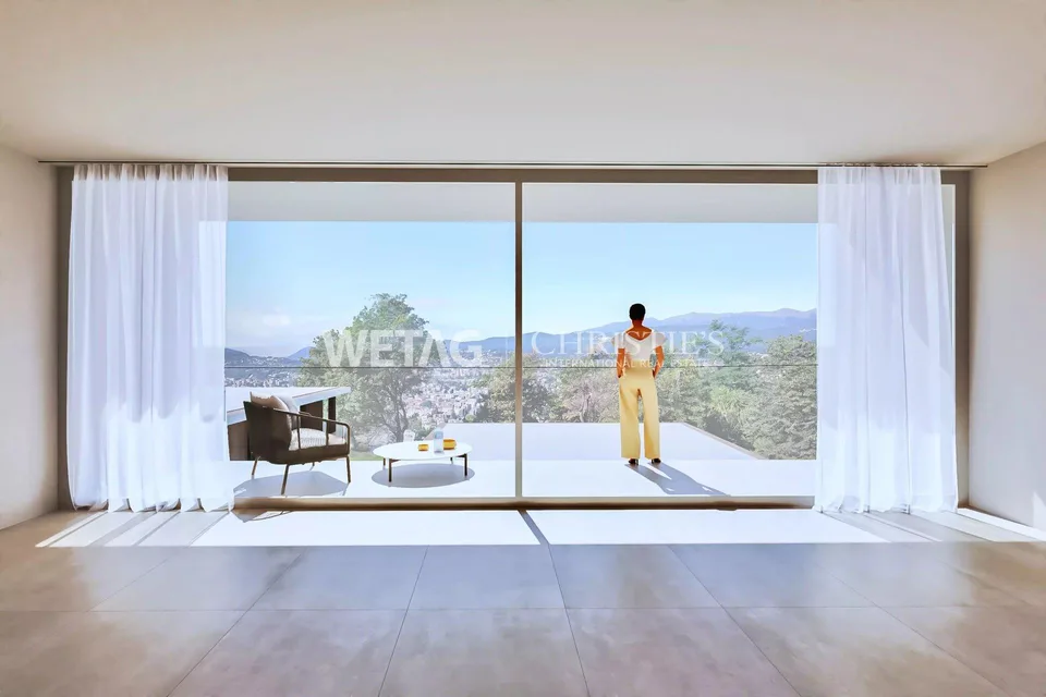 Lugano: 679 m² Bauland mit bewilligtem Bauprojekt & erteilter Baube...