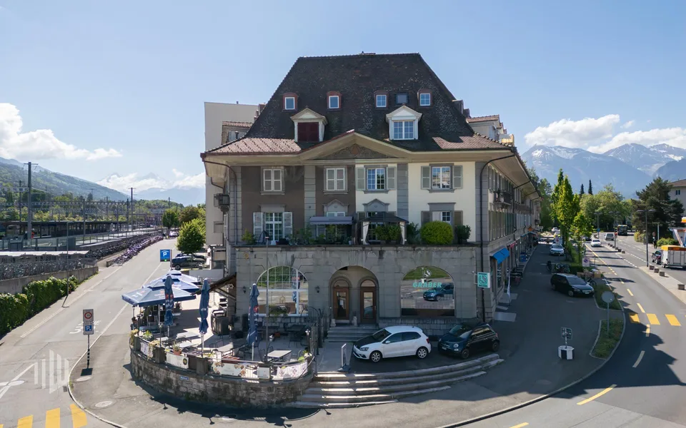 ImmoWyss -  Mehrfamilienhaus mit Gastronomie - komplett vermietet
