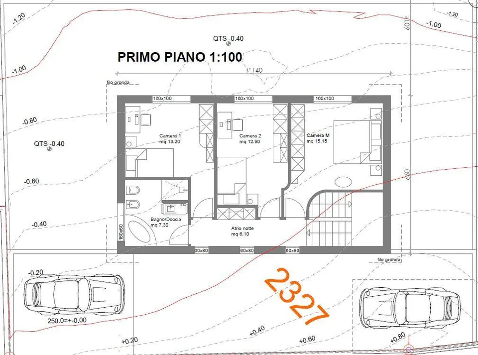 Progetto per casa monofamiliare a Camorino – Foto 7 von 8