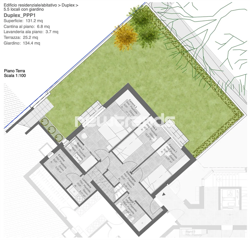 Tesserete: Duplex 5,5 locali in contesto esclusivo di 8 unità – foto 12 di 16