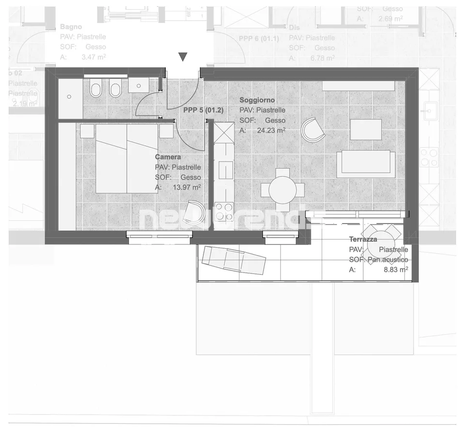 Tesserete: nuovi 2,5 locali in contesto esclusivo di 8 unità – Foto 11 von 15