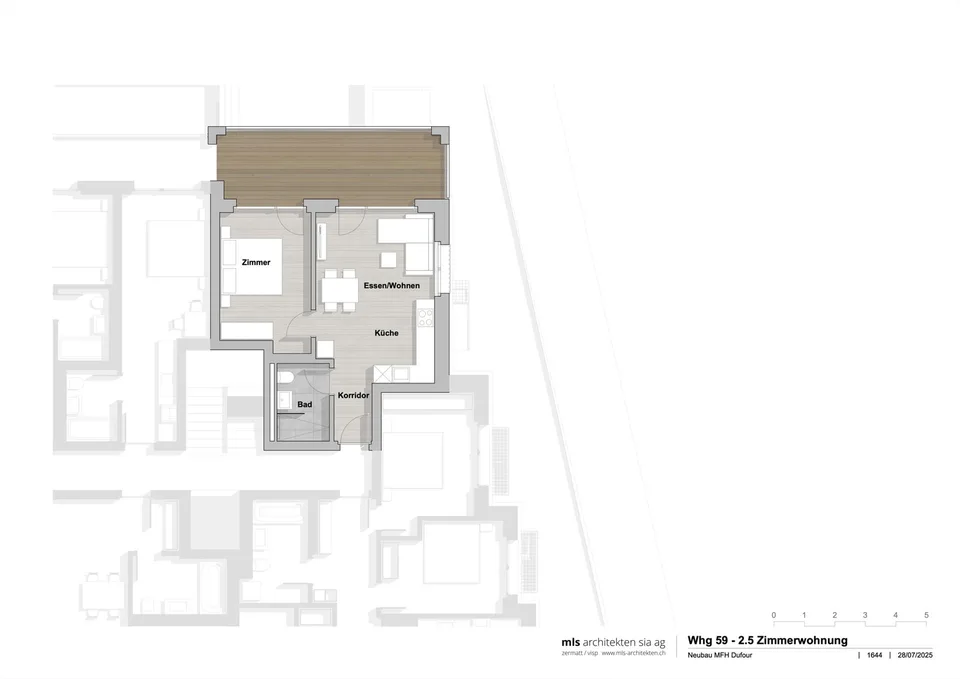 Neubau z'Dufour | 2.5 Zimmerwohnung | 4. OG | Erstwohnsitz – photo 11 sur 11