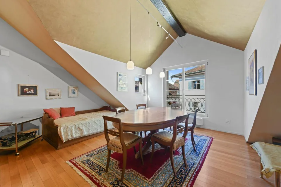 Charme trifft Weitsicht - einzigartige Maisonette-Dachwohnung im He... – Foto 13 von 30