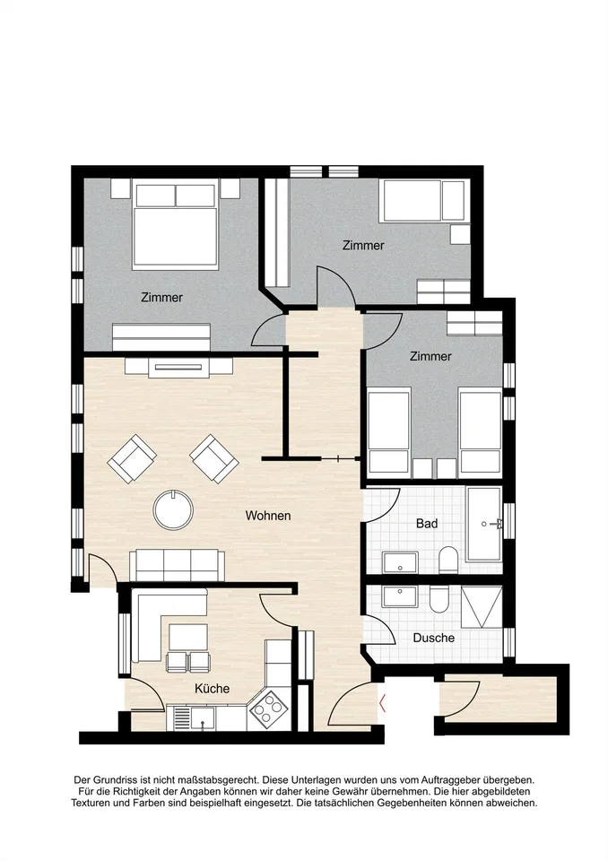 Gemütliche 4.5-Zimmer-Wohnung im attraktiven Villenquartier von Raron