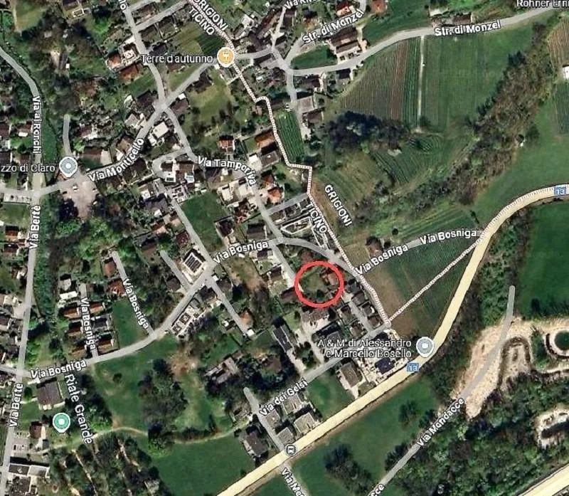 ebenes Bauland von 687 m2 Zone R3 an sehr sonniger, ruhiger Aussich... – Foto 13 von 14