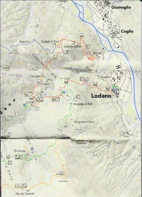 Rustico zum Ausbauen an Alleinlage mit Wiese und Wald / Rustico da ... – photo 6 sur 10