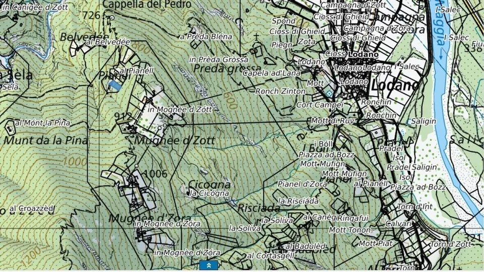 Rustico zum Ausbauen an Alleinlage mit Wiese und Wald / Rustico da ... – photo 9 sur 10