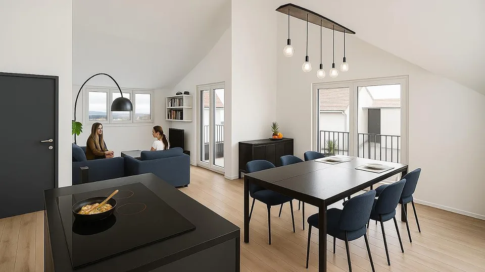Neubauprojekt Bündtenstrasse mit fünf Wohnungen (Wohnung 5)