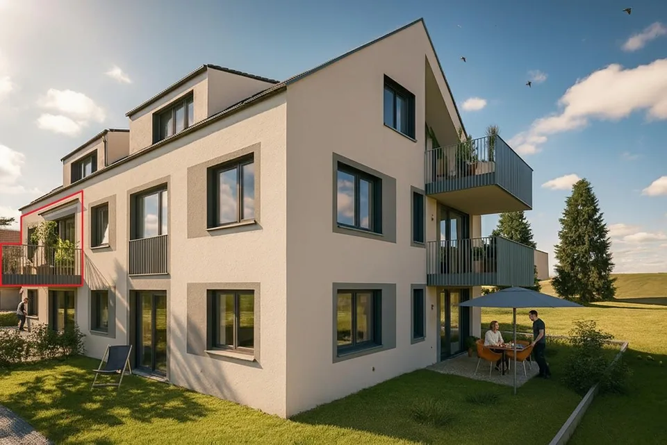 Neubauprojekt Bündtenstrasse mit fünf Wohnungen (Wohnung 4)