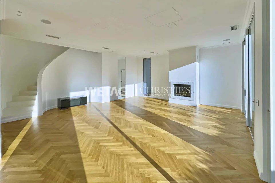 Lugano-Vico Morcote: Moderne Villa mit spektakulärem Blick auf den ...